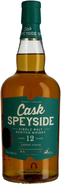 Cask Speyside 12 Years Old Single Malt Scotch Whisky Sherry Finish