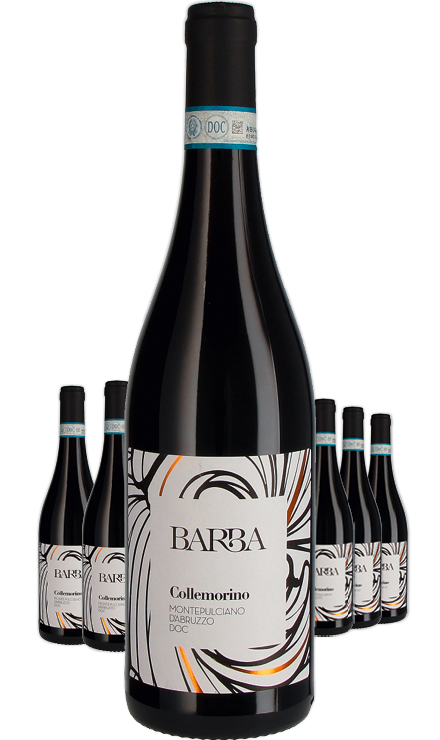 Paket 6 Flaschen Barba Collemorino Montepulciano