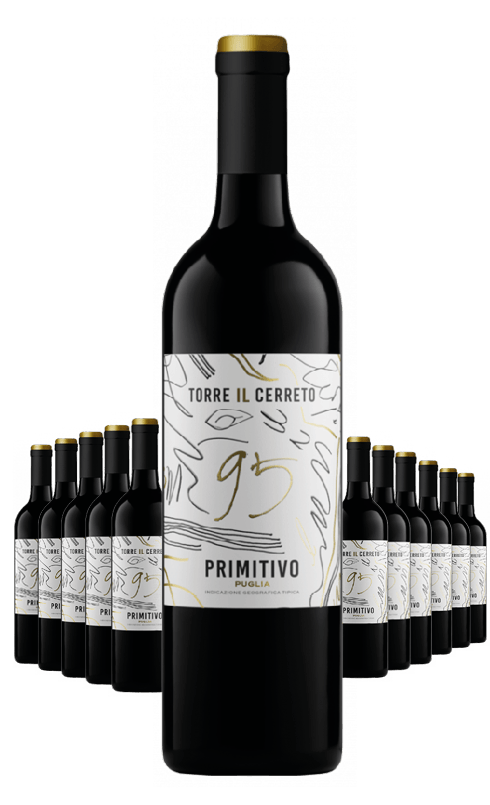 Paket 12 Flaschen Torre Il Cerreto Primitivo