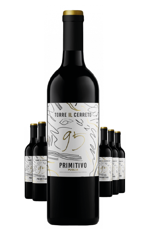 Paket 6 Flaschen Torre Il Cerreto Primitivo