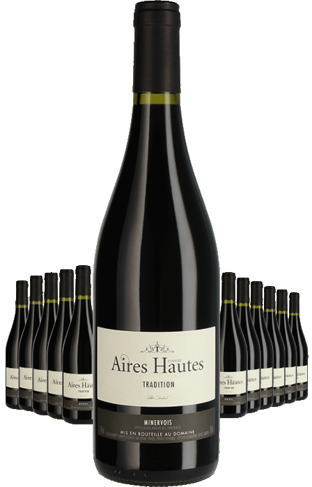 Paket 12 Flaschen Domaine des Aires Hautes Tradition Minervois