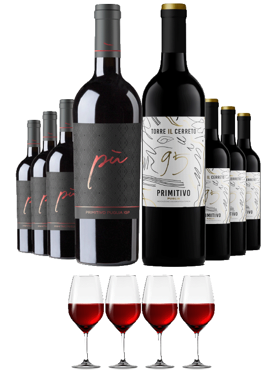 Exklusives Weinpaket "Primitivo Genuss"
