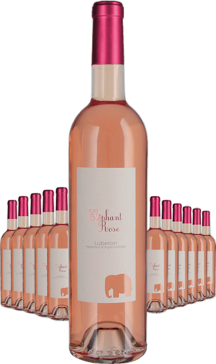 Paket 12 Flaschen Perrin Elephant Rosé