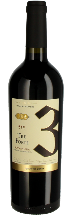 Quattro Conti Tre Forte Rosso