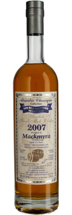 2007 Calvados Cask 12 Years Mackmyra Alambic Classique Whisky
