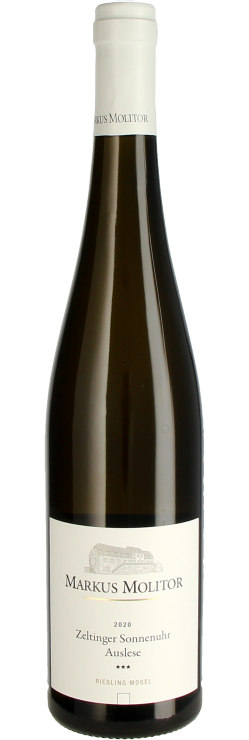 Zeltinger Sonnenuhr *** Auslese trocken weiße Kapsel