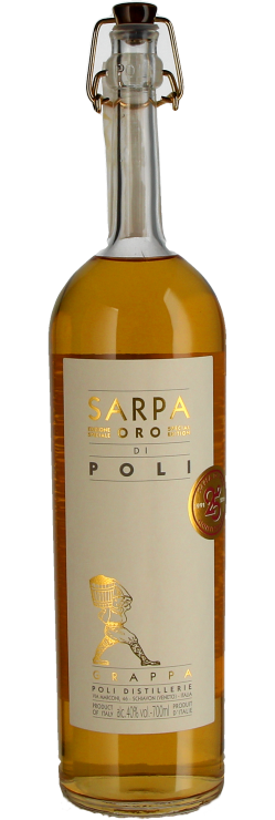 Poli Grappa Sarpa Barrique Oro di Poli