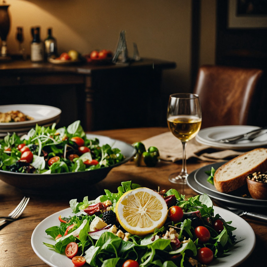 Wein und Wellness - Dry January und leichte Kost