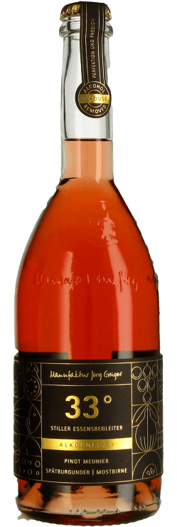 Jörg Geiger 33 Grad - Pinot Meunier | Dornfelder | Mostbirne