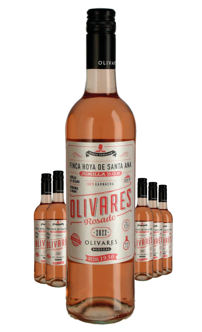 Paket 6 Flaschen Olivares Rosado