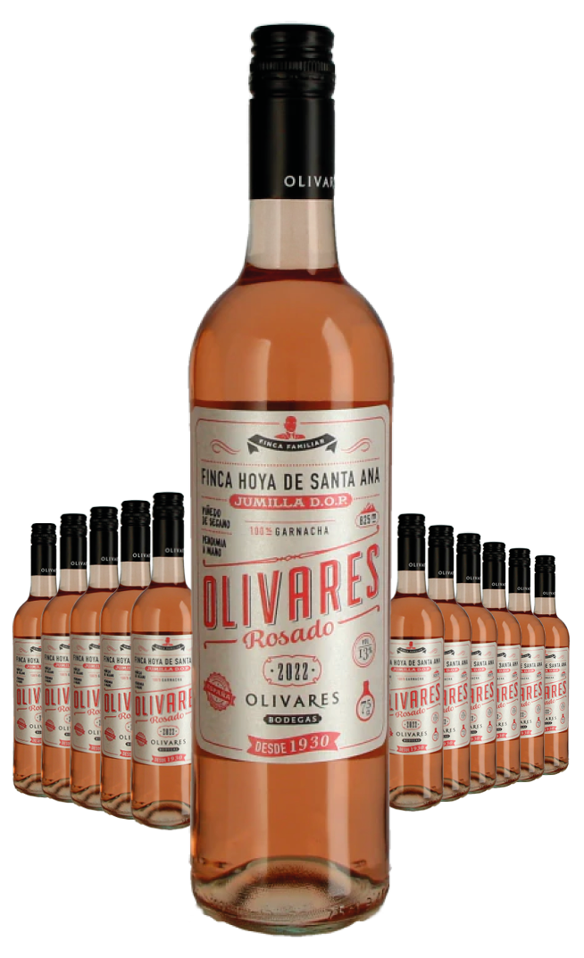 Paket 12 Flaschen Olivares Rosado