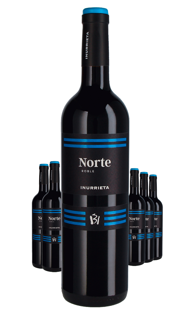 Paket 6 Flaschen Inurrieta Norte Roble