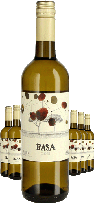 Paket 6 Flaschen Basa Rueda Blanco