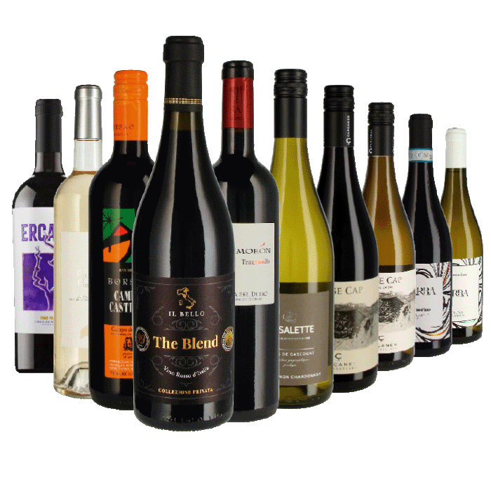 Mixed-Paket 10 x 1 Flasche aus Weinkarte 09 - 2025