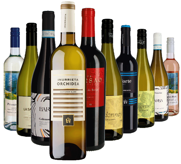 Mixed-Paket 10 x 1 Flasche aus Weinkarte 11 - 2025