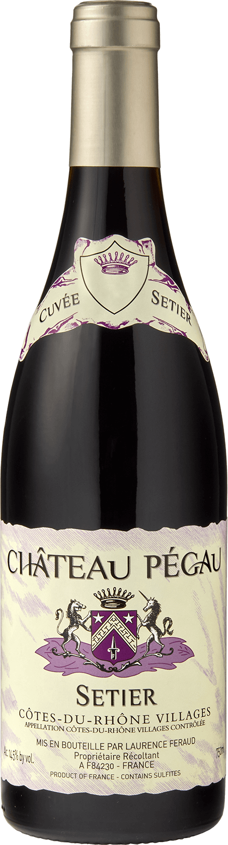 Château Pégau Setier Côtes du Rhône Villages