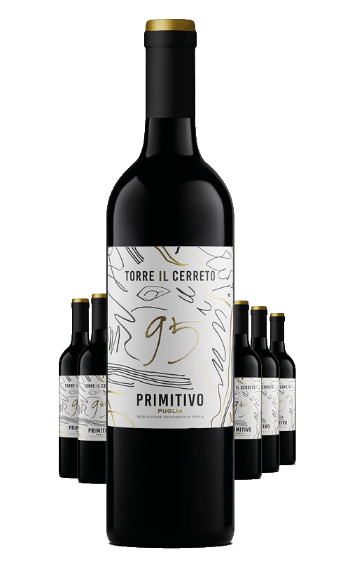 Paket 6 Flaschen Torre Il Cerreto Primitivo