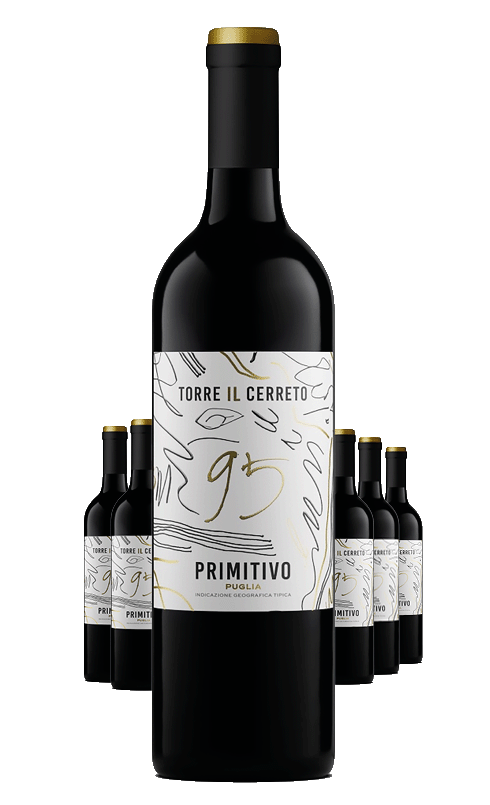 Paket 6 Flaschen Torre Il Cerreto Primitivo