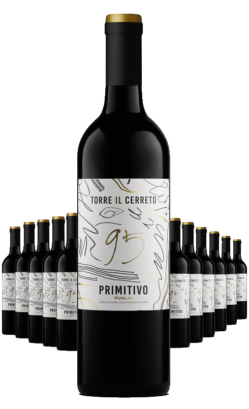 Paket 12 Flaschen Torre Il Cerreto Primitivo