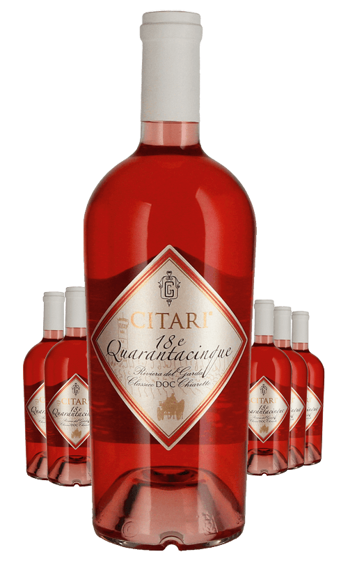 Paket 6 Flaschen Citari Quarentacinque Chiaretto Classico