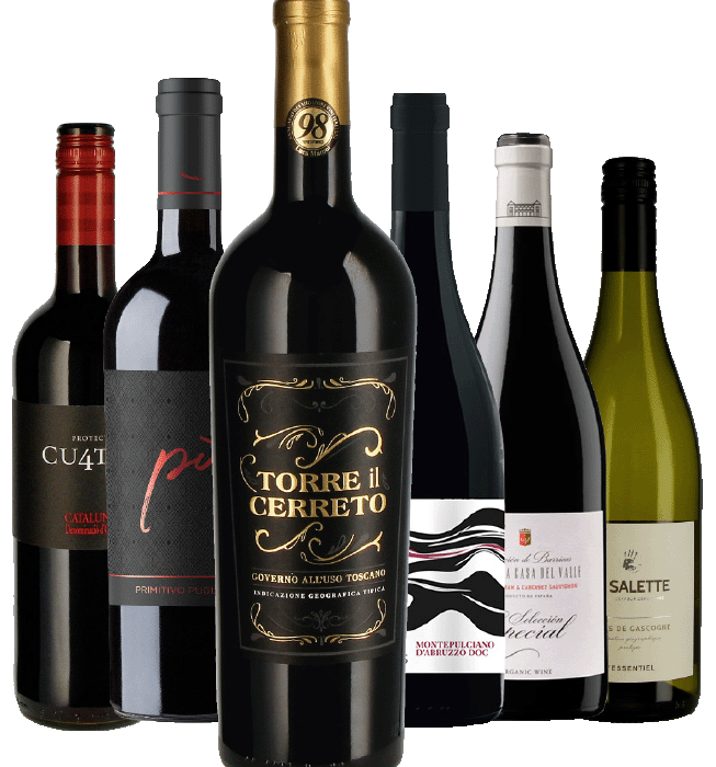 Mixed-Paket 6x1 aus Weinkarte 11-26