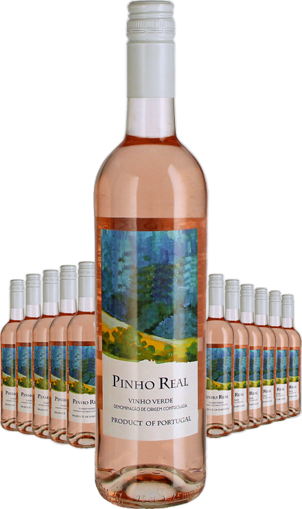 Paket 12 Flaschen Pinho Real Vinho Verde Rosé