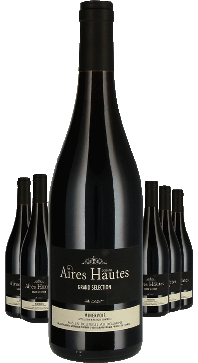 Paket 6 Flaschen Domaine des Aires Hautes Grand Selection Minervois