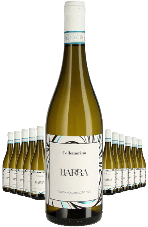 Paket 12 Flaschen Barba Trebbiano