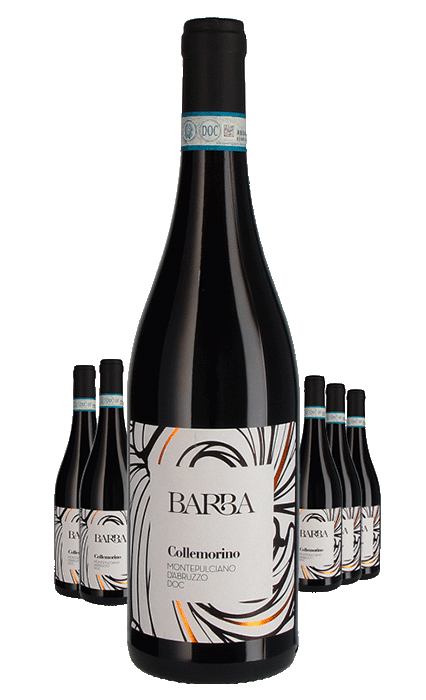 Paket 6 Flaschen Fratelli Barba Collemorino Montepulciano d'Abruzzo