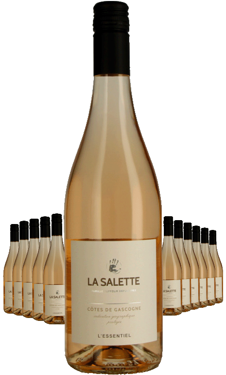 Paket 12 Flaschen La Salette L´Essentiel Rosé