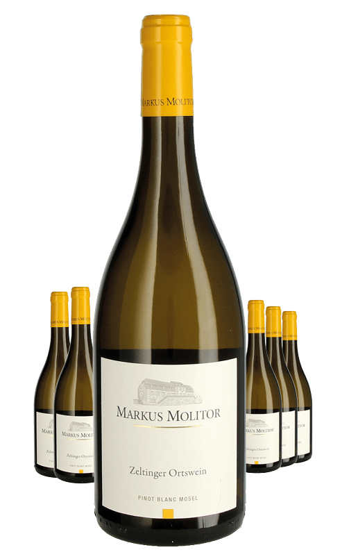Paket 6 Flaschen Zeltinger Ortswein Pinot Blanc