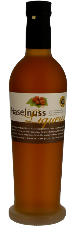 Haselnuss Liqueur